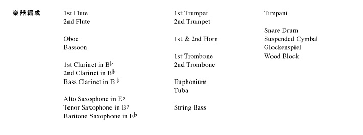 楽器編成