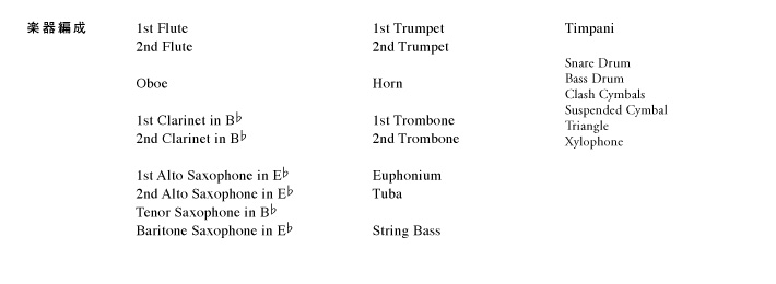 楽器編成